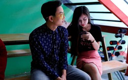 Hoài Lâm dẫn bạn gái 20 tuổi đi ghi hình