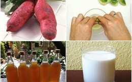 Da đen mấy cũng trắng bóc sau 1 tuần với 3 cách làm từ 1 củ khoai lang