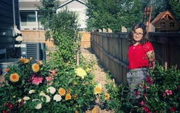 Vườn hoa thược dược sặc sỡ với 9 màu khó kiếm của mẹ Việt ở Mỹ