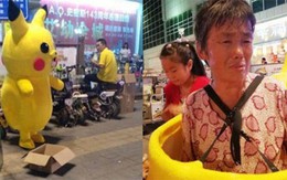 Cụ bà 71 tuổi đóng Pikachu kiếm tiền nuôi cả gia đình bệnh tật