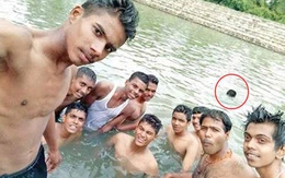 Nhóm thanh niên mải wefie không để ý bạn bị chết đuối phía sau