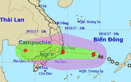 Bão kết hợp không khí lạnh gây mưa kéo dài ở miền Trung