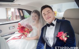 Lễ cưới tài tử 'Bao Thanh Thiên' gặp sự cố vì váy cô dâu bị cháy