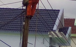 Phú Yên: Một thợ điện bị giật bất tỉnh khi đang sửa đường dây