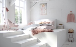 17 mẫu phòng ngủ màu trắng bạn không thể không yêu
