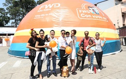 Gia đình sao Việt Phạm Anh Khoa, Hoa hậu Diễm Hương, diễn viên Trịnh Kim Chi vui cùng ngày hội FWD Con Vươn Xa