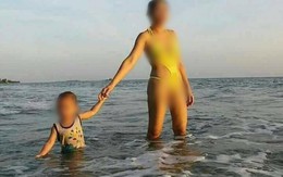 Truy tìm nguồn gốc bức ảnh người phụ nữ mặc bikini hở hang gây sốc trên bãi biển