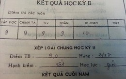 Từ 1/6, khoe bảng điểm của con trên facebook là phạm luật