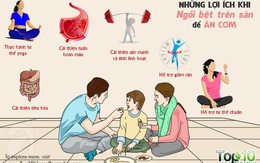 Ngồi bệt trên sàn để ăn cơm và những lợi ích không ngờ