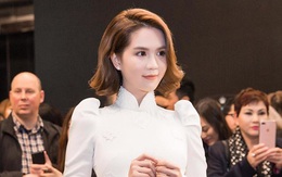 Cũng là áo dài trắng, nào ngờ Ngọc Trinh tóc ngắn lại xinh đẹp bội phần xưa kia