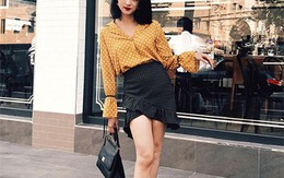 Họa tiết chấm bi đang "sống dậy" mạnh mẽ, mọi quý cô đều nên có trong tủ đồ