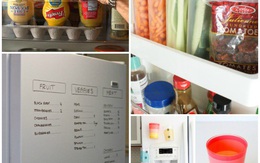 10 mẹo nhỏ mà hay để tạo ra cuộc cách mạng bên trong chiếc tủ lạnh nhà bạn