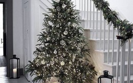 Ý tưởng trang trí cầu thang đơn giản mà lung linh để đón Giáng sinh đang tới gần