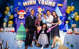 Vợ chồng Jennifer Phạm tổ chức sinh nhật 1 tuổi cho con trai