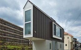 Nhiều người kinh ngạc khi bước vào ngôi nhà mỏng dính này