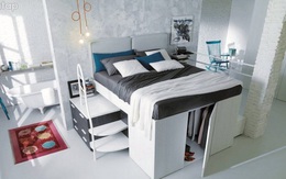 Giường thông minh tích hợp tủ quần áo phù hợp cho mọi phòng ngủ nhỏ