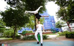 Hoàng tử xiếc Quốc Nghiệp bị vẹo xương cổ, nguy cơ liệt tay
