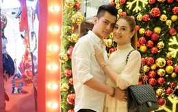 Lâm Khánh Chi cùng chồng sắp cưới đi mua sắm, đón Noel sớm