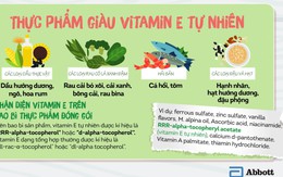 Trẻ ăn gì để đủ vitamin E tự nhiên giúp não bộ phát triển?