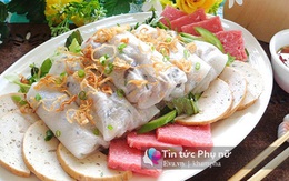 Lâu lâu làm bánh cuốn bằng chảo cho cả nhà ăn sáng