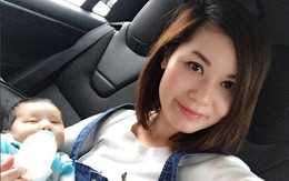 Bà xã Đan Trường chia sẻ loạt ảnh đáng yêu, ngộ nghĩnh của con trai