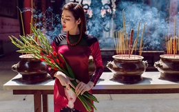 Tú Anh gợi ý chọn áo dài đón Tết
