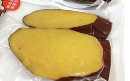 Khoai lang Nhật 500 ngàn/củ, chị em chia nhau từng lát