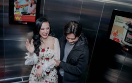 Bất ngờ Angela Phương Trinh sợ hãi ôm "thầy giáo mưa" Mai Tài Phến trong  thang máy