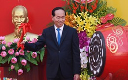 Chủ tịch nước đánh trống khai giảng năm học mới