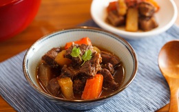 Mát trời làm ngay nồi sườn bò kho mềm ngon thơm phức