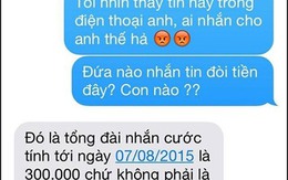 "Cười bò" với loạt tin nhắn không dấu khiến những đôi yêu nhau "tan đàn xẻ nghé"