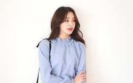 Kiểu áo sơ mi mặc đi làm hay đi chơi đều được khen đẹp