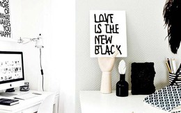 Tranh chữ slogan –  lựa chọn trang trí hàng đầu của nhiều gia đình hiện nay
