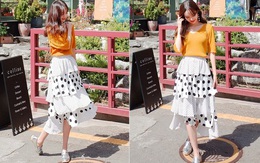 Hè này chân váy toàn những mẫu đã đẹp còn điệu khiến các nàng chẳng thể làm ngơ