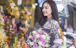 Cựu Á khôi ĐH Công nghiệp TP.HCM đẹp dịu dàng với áo dài