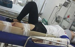 Hà Nội: Anh trai tìm người gây tai nạn khiến em gái gãy tay, chân rồi bỏ chạy