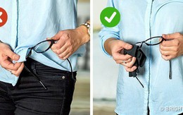 Những người đang khổ sở vì đeo kính đừng phớt lờ 11 mẹo vặt này bởi chúng thực sự có ích