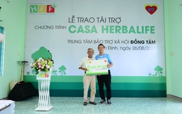 Quỹ gia đình Herbalife hỗ trợ hơn 606 triệu đồng cho trẻ em khó khăn tại Bình Định