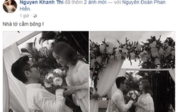 Rò rỉ hình ảnh đám cưới Khánh Thi và Phan Hiển