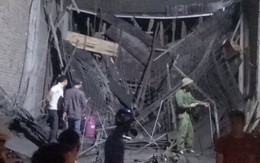 Sập trần bê tông, 2 người thương vong