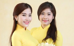 Nhan sắc nóng bỏng của chị em song sinh với Hoa khôi Nam Em