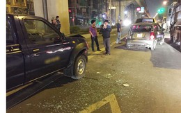 Xe biển xanh tông taxi, 3 người nhập viện