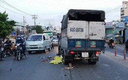 Xe máy lấn tuyến tông xe tải, một thanh niên tử vong