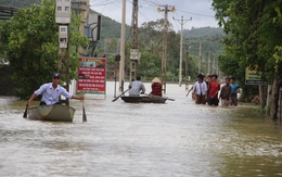 Thanh Hóa, Nghệ An, thiệt hại đang dâng theo nước lũ