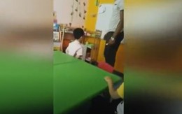 Thầy giáo người nước ngoài đánh học sinh mầm non ngay tại trường