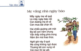 Bình thơ “Mẹ vắng nhà ngày bão”