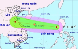 Tin thời tiết mới nhất: Áp thấp nhiệt đới đã vào biển Đông