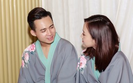 Chồng tương lai đẹp trai như hotboy của Top 10 HHVN Tố Như ân cần chăm sóc vợ