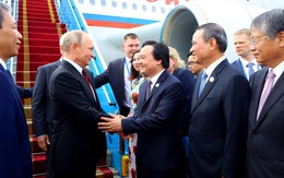 Tổng thống Nga Putin tới Đà Nẵng