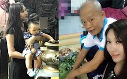 Phi Thanh Vân lặng lẽ mừng thôi nôi con trai
